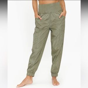 Free People Movement The Way Home Joggers Green